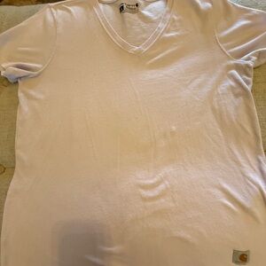 Carhartt Soft lavender V-Neck Tee
